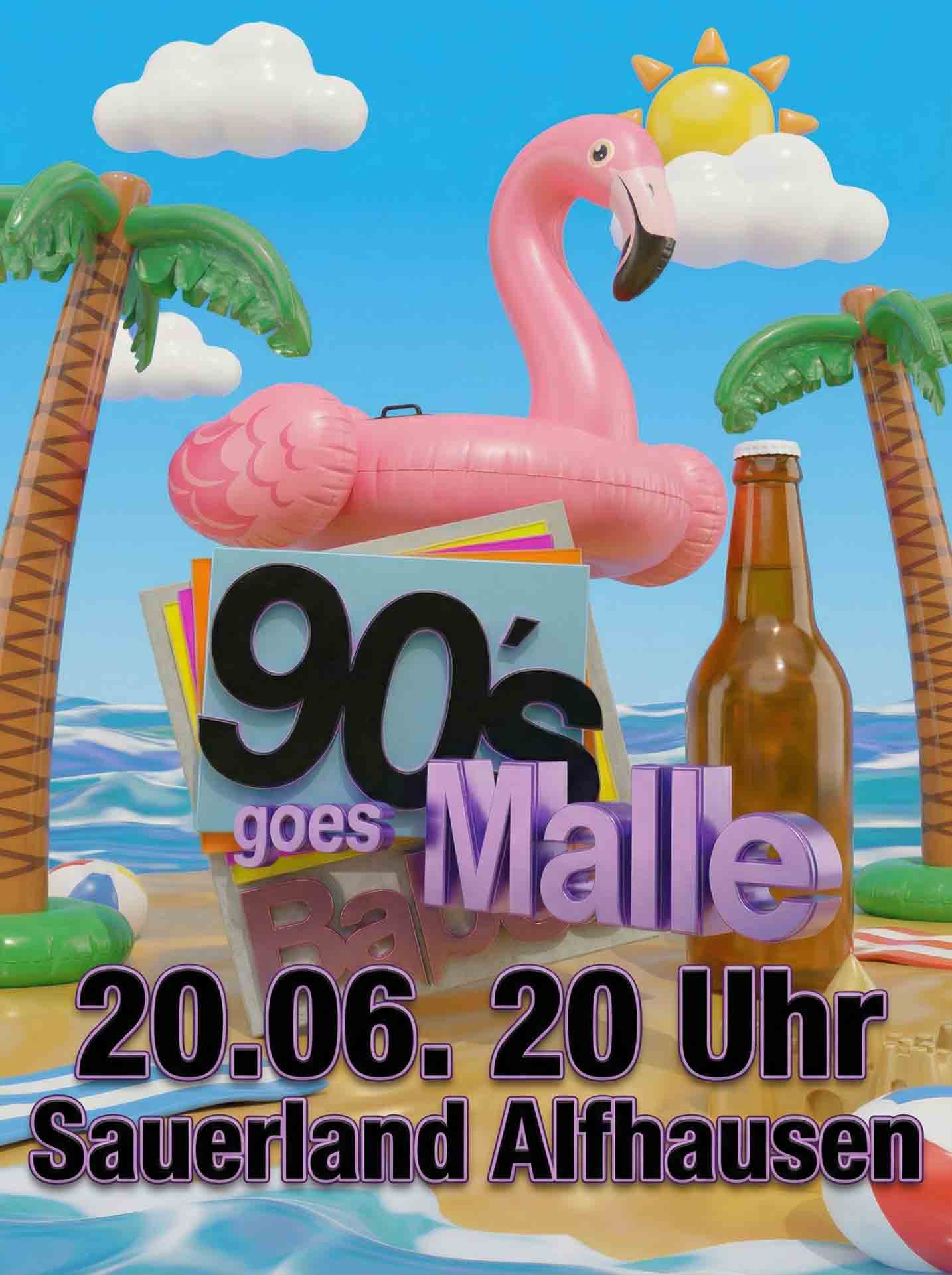 90sbabes goes Malle